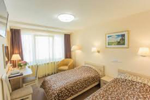 Hotel Belarus twin room